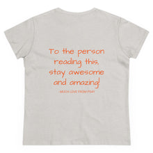 Load image into Gallery viewer, It’s not too late! Women's Midweight Cotton Tee