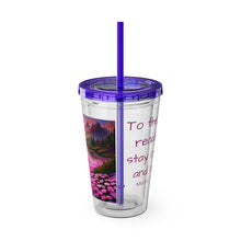 Load image into Gallery viewer, Sunsplash Tumbler with Straw, 16oz - Landscape