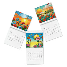 Load image into Gallery viewer, Standard Wall Calendar (2024) - Flowers