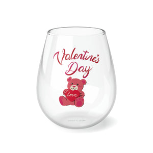 Stemless Wine Glass - Valentines Day -  11.75oz