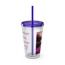 Load image into Gallery viewer, Sunsplash Tumbler with Straw, 16oz - Landscape