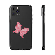 Load image into Gallery viewer, Phone Cases - Soft - Pink Butterfly