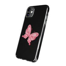 Load image into Gallery viewer, Phone Cases - Soft - Pink Butterfly