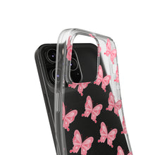 Load image into Gallery viewer, Phone Cases - Soft - Pink Butterfly Small