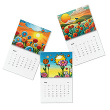 Load image into Gallery viewer, Standard Wall Calendar (2024) - Flowers