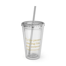 Load image into Gallery viewer, Sunsplash Tumbler with Straw, 16oz - Money Bear
