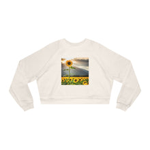Load image into Gallery viewer, Cropped Fleece Pullover - Sunflower
