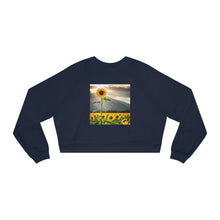 Load image into Gallery viewer, Cropped Fleece Pullover - Sunflower