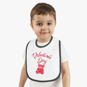 Baby Jersey Bib - Valentines Day