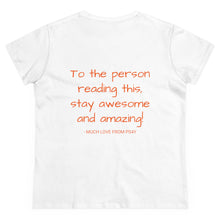 Load image into Gallery viewer, It’s not too late! Women's Midweight Cotton Tee