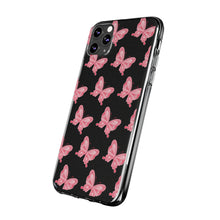 Load image into Gallery viewer, Phone Cases - Soft - Pink Butterfly Small