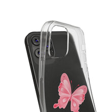Load image into Gallery viewer, Phone Cases - Soft - Pink Butterfly