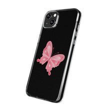 Load image into Gallery viewer, Phone Cases - Soft - Pink Butterfly