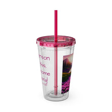 Load image into Gallery viewer, Sunsplash Tumbler with Straw, 16oz - Landscape