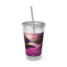 Load image into Gallery viewer, Sunsplash Tumbler with Straw, 16oz - Landscape
