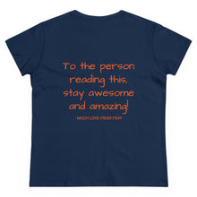 Load image into Gallery viewer, It’s not too late! Women's Midweight Cotton Tee