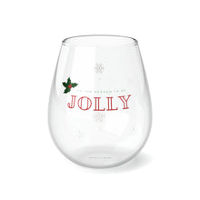 Load image into Gallery viewer, Stemless Wine Glass - Tis the Season - 11.75oz
