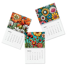 Load image into Gallery viewer, Standard Wall Calendar (2024) - Flowers