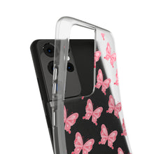 Load image into Gallery viewer, Phone Cases - Soft - Pink Butterfly Small