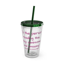 Load image into Gallery viewer, Sunsplash Tumbler with Straw, 16oz - Landscape
