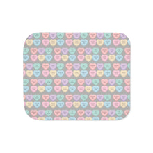 Load image into Gallery viewer, Blanket (Sherpa) - Valentine Charms - Grey
