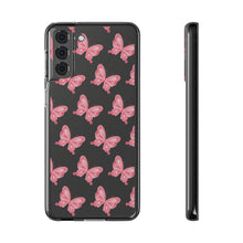Load image into Gallery viewer, Phone Cases - Soft - Pink Butterfly Small