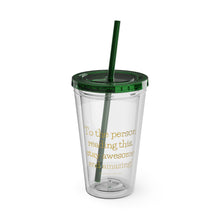 Load image into Gallery viewer, Sunsplash Tumbler with Straw, 16oz - Money Bear