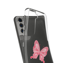 Load image into Gallery viewer, Phone Cases - Soft - Pink Butterfly