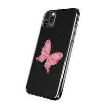 Load image into Gallery viewer, Phone Cases - Soft - Pink Butterfly