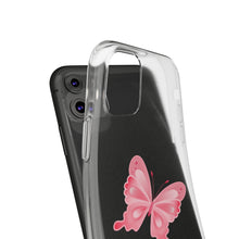 Load image into Gallery viewer, Phone Cases - Soft - Pink Butterfly