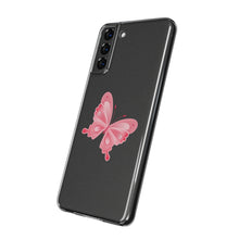 Load image into Gallery viewer, Phone Cases - Soft - Pink Butterfly
