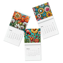 Load image into Gallery viewer, Standard Wall Calendar (2024) - Flowers