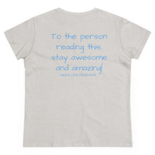 Load image into Gallery viewer, Women's Midweight Cotton Tee