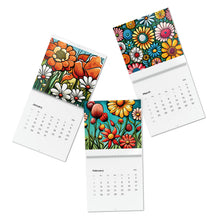 Load image into Gallery viewer, Standard Wall Calendar (2024) - Flowers
