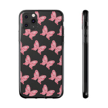 Load image into Gallery viewer, Phone Cases - Soft - Pink Butterfly Small
