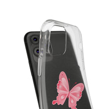 Load image into Gallery viewer, Phone Cases - Soft - Pink Butterfly