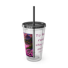 Load image into Gallery viewer, Sunsplash Tumbler with Straw, 16oz - Landscape