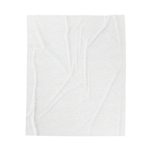 Blanket (Plush) - Valentine Charms - White Velveteen Plush