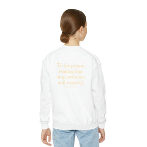 Crewneck Sweatshirt - Youth - Sunflower