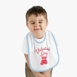 Baby Jersey Bib - Valentines Day