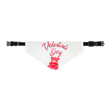 Load image into Gallery viewer, Pet Bandana Collar -  Valentines Day - White
