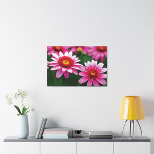 Canvas Gallery Wraps - Pink Flowers