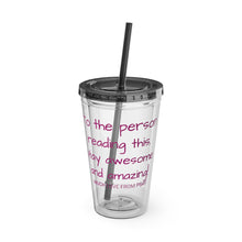 Load image into Gallery viewer, Sunsplash Tumbler with Straw, 16oz - Landscape
