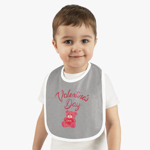 Baby Jersey Bib - Valentines Day