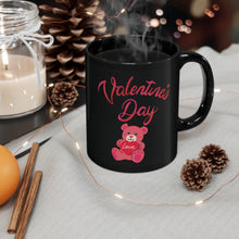 Load image into Gallery viewer, Mug - Valentines Day - Black 11oz
