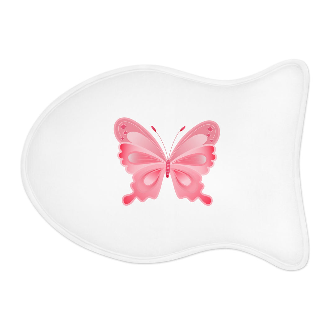 Pet Feeding Mats - Pink Butterfly - Fish