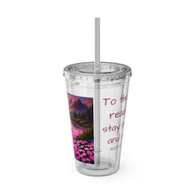 Load image into Gallery viewer, Sunsplash Tumbler with Straw, 16oz - Landscape
