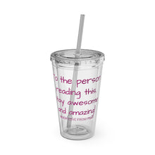 Load image into Gallery viewer, Sunsplash Tumbler with Straw, 16oz - Landscape
