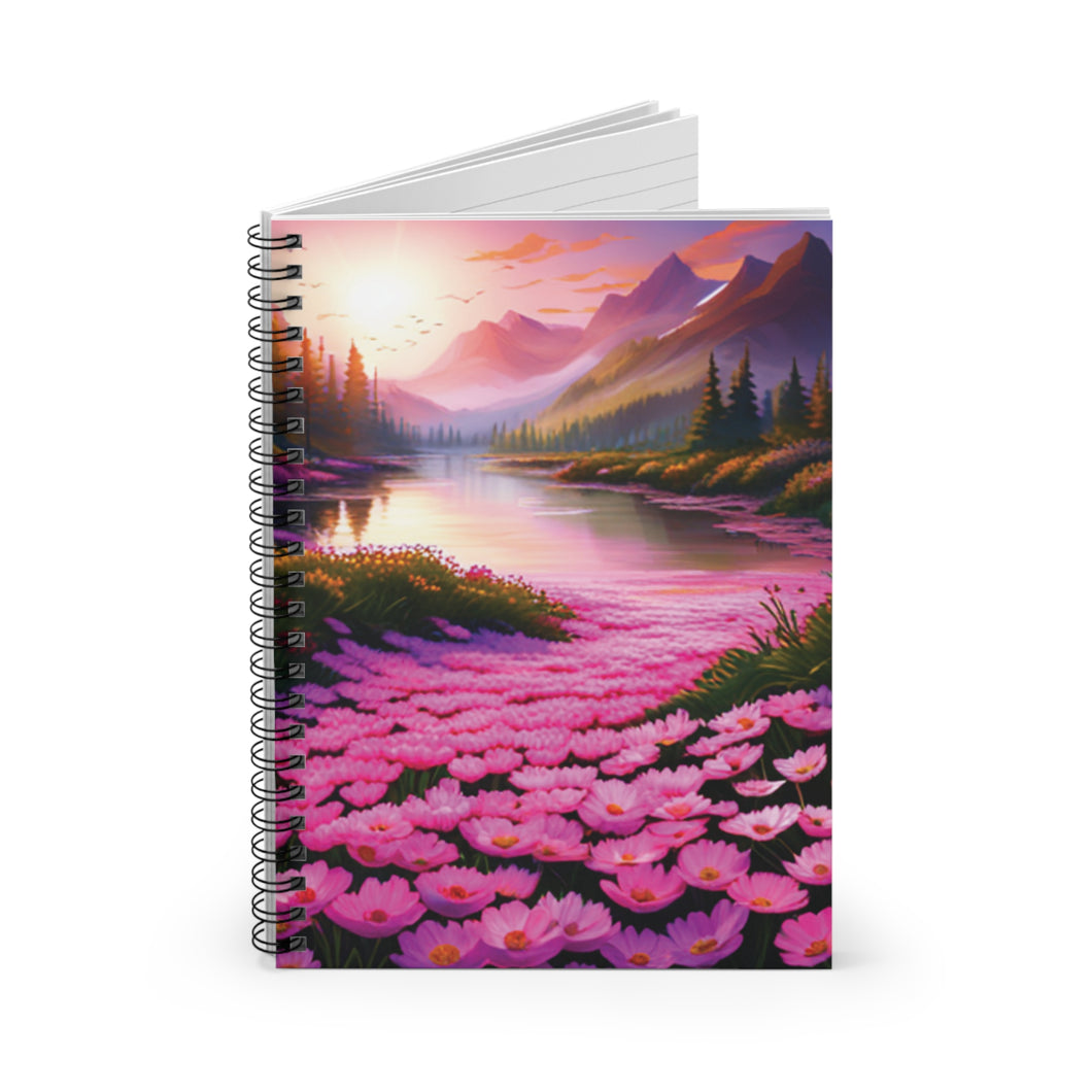 Spiral Notebook - Ruled Line - Landscape