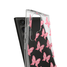 Load image into Gallery viewer, Phone Cases - Soft - Pink Butterfly Small
